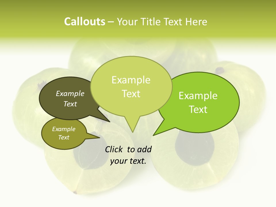 Herbal Yellow Selective PowerPoint Template