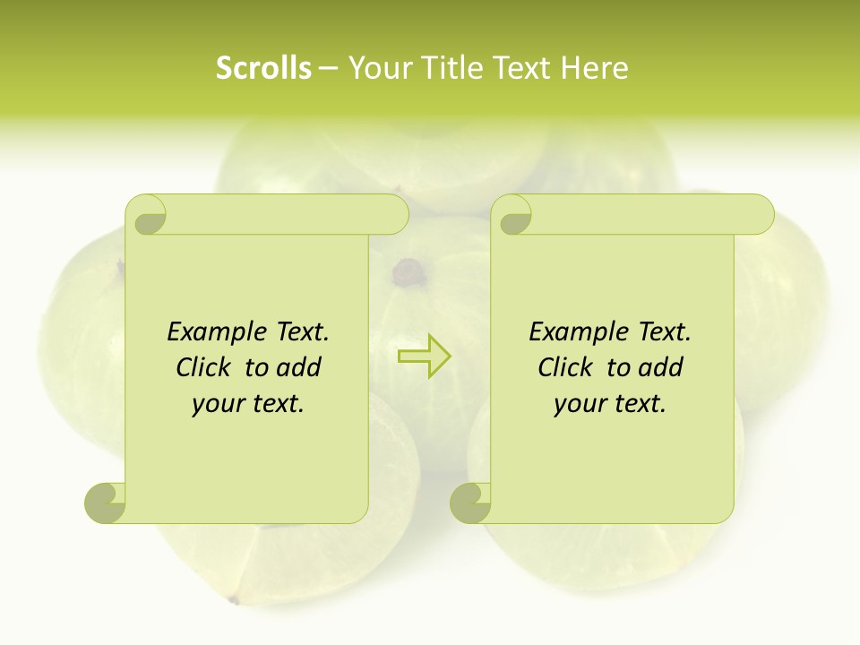 Herbal Yellow Selective PowerPoint Template