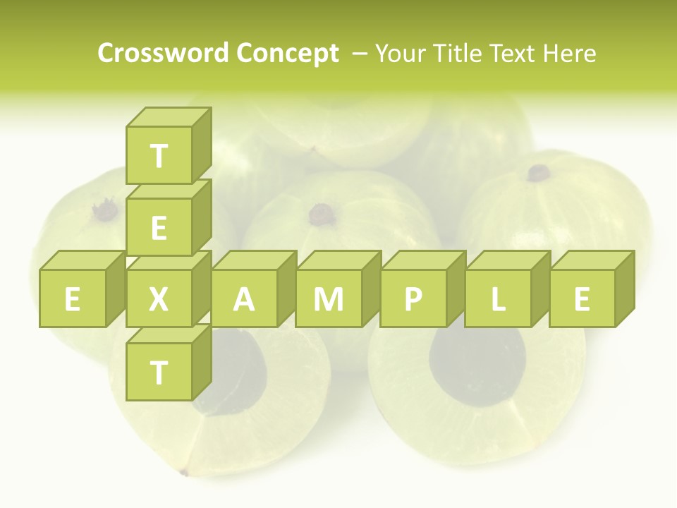 Herbal Yellow Selective PowerPoint Template