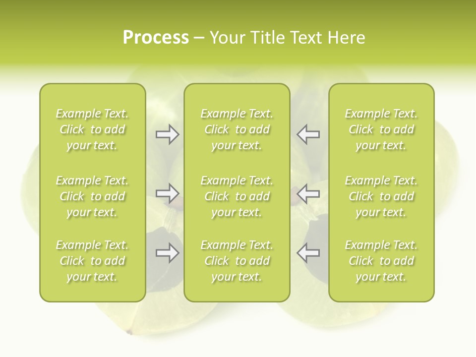 Herbal Yellow Selective PowerPoint Template