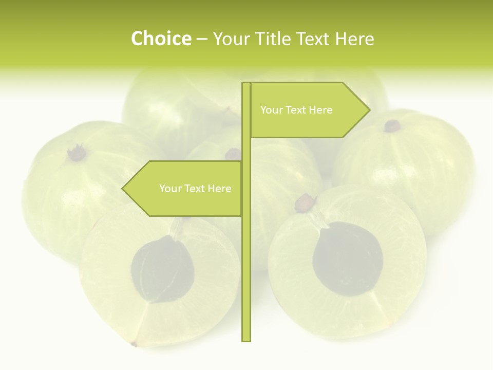 Herbal Yellow Selective PowerPoint Template