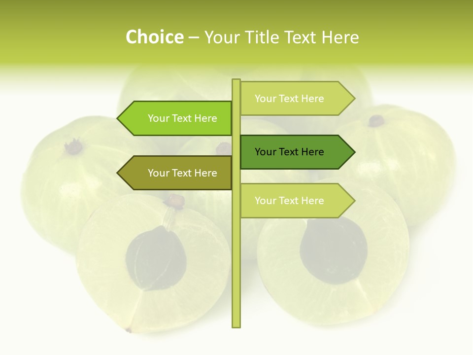 Herbal Yellow Selective PowerPoint Template