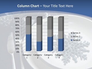 Closeup Beautiful Christmas Table PowerPoint Template