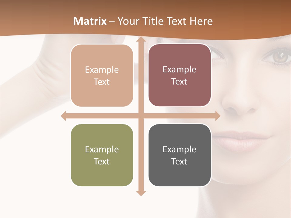 Eyes Person Face PowerPoint Template