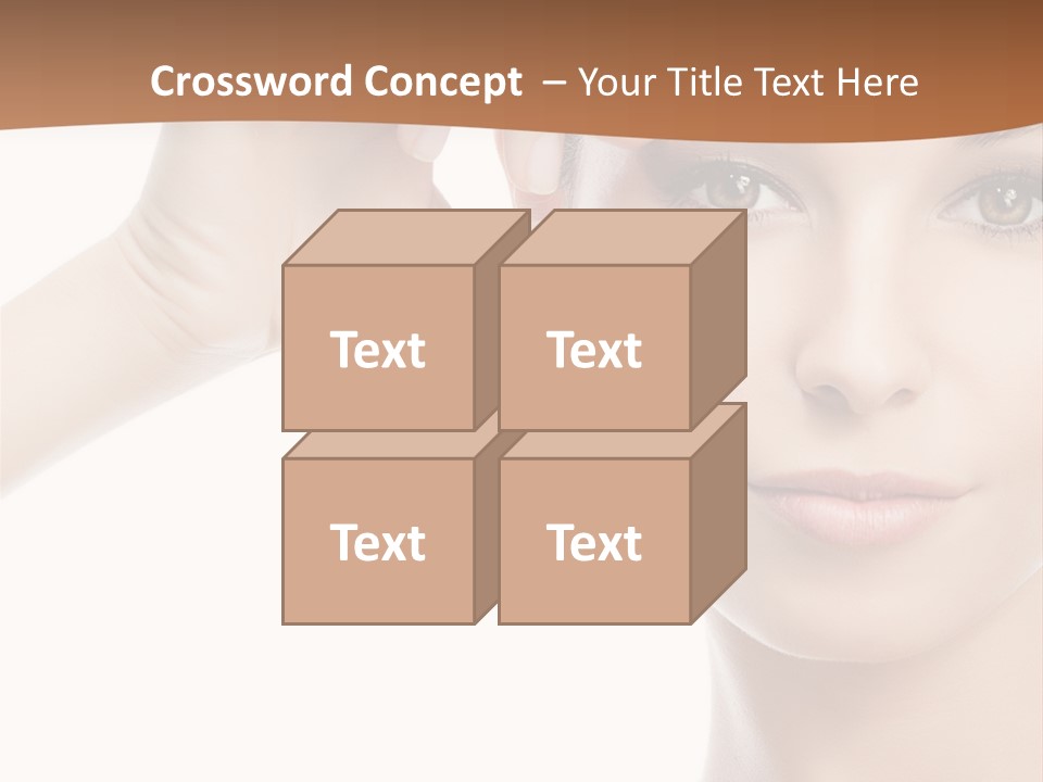 Eyes Person Face PowerPoint Template