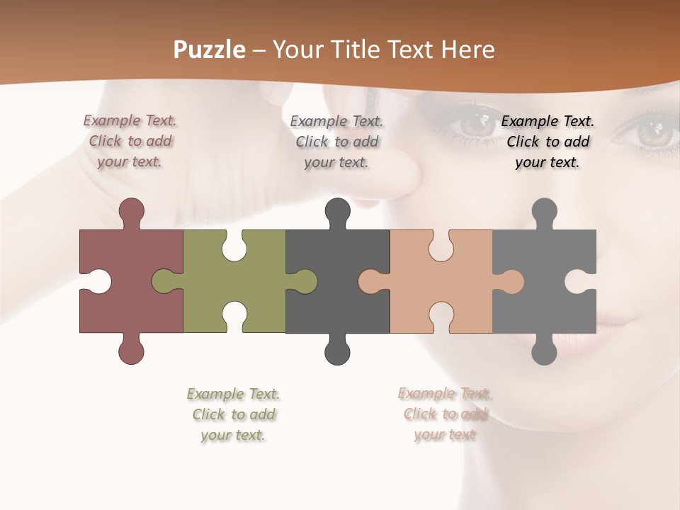 Eyes Person Face PowerPoint Template