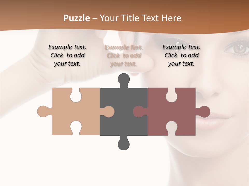 Eyes Person Face PowerPoint Template