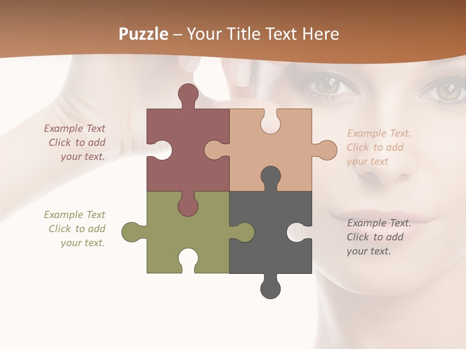 Eyes Person Face PowerPoint Template