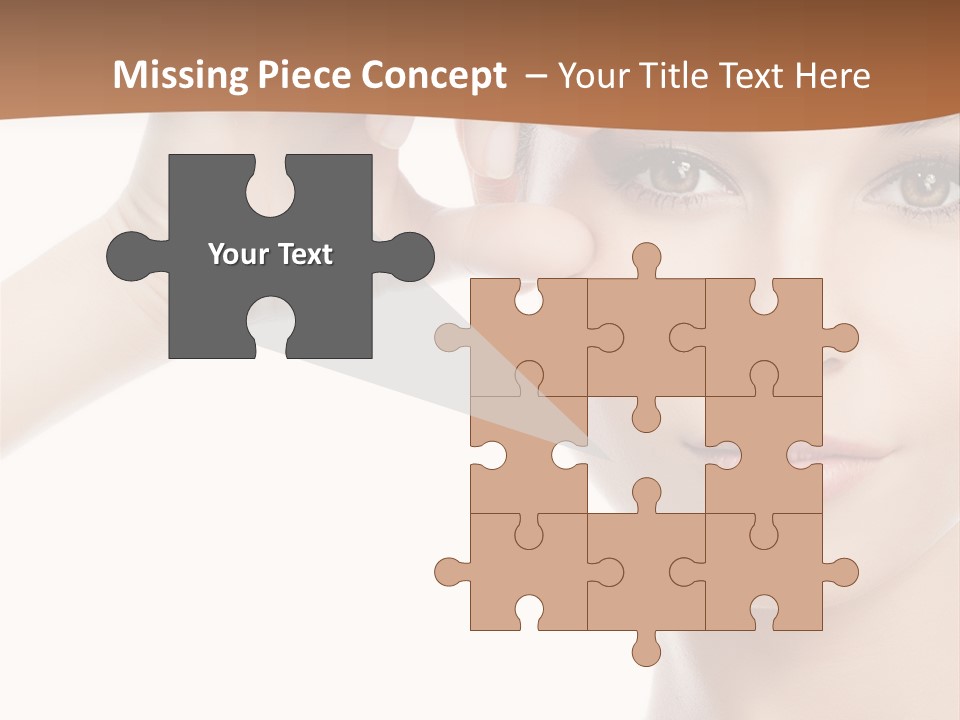 Eyes Person Face PowerPoint Template