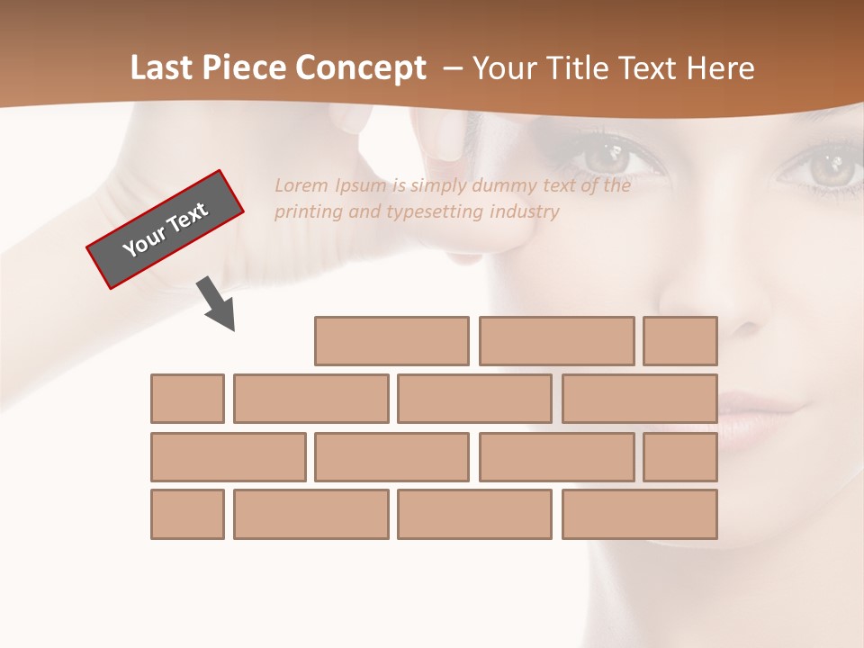 Eyes Person Face PowerPoint Template