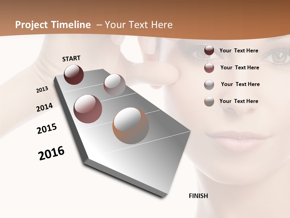 Eyes Person Face PowerPoint Template