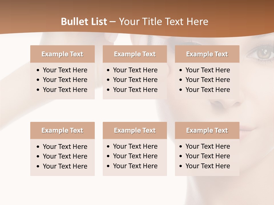 Eyes Person Face PowerPoint Template