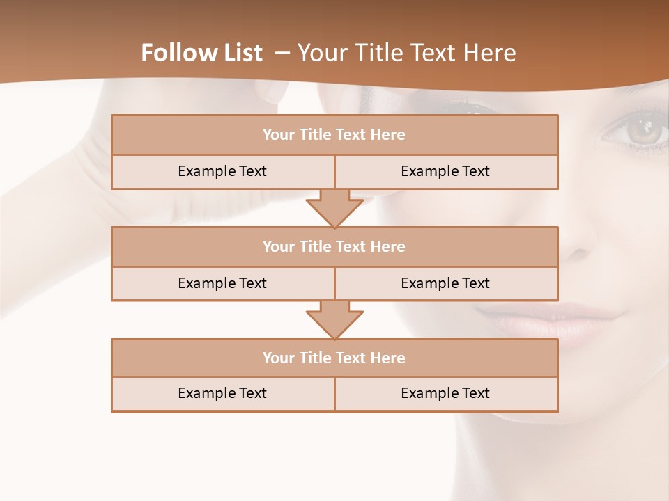 Eyes Person Face PowerPoint Template