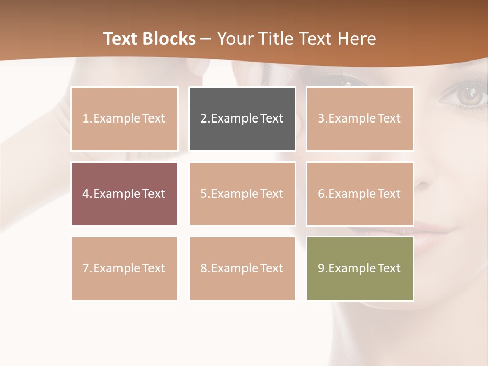 Eyes Person Face PowerPoint Template