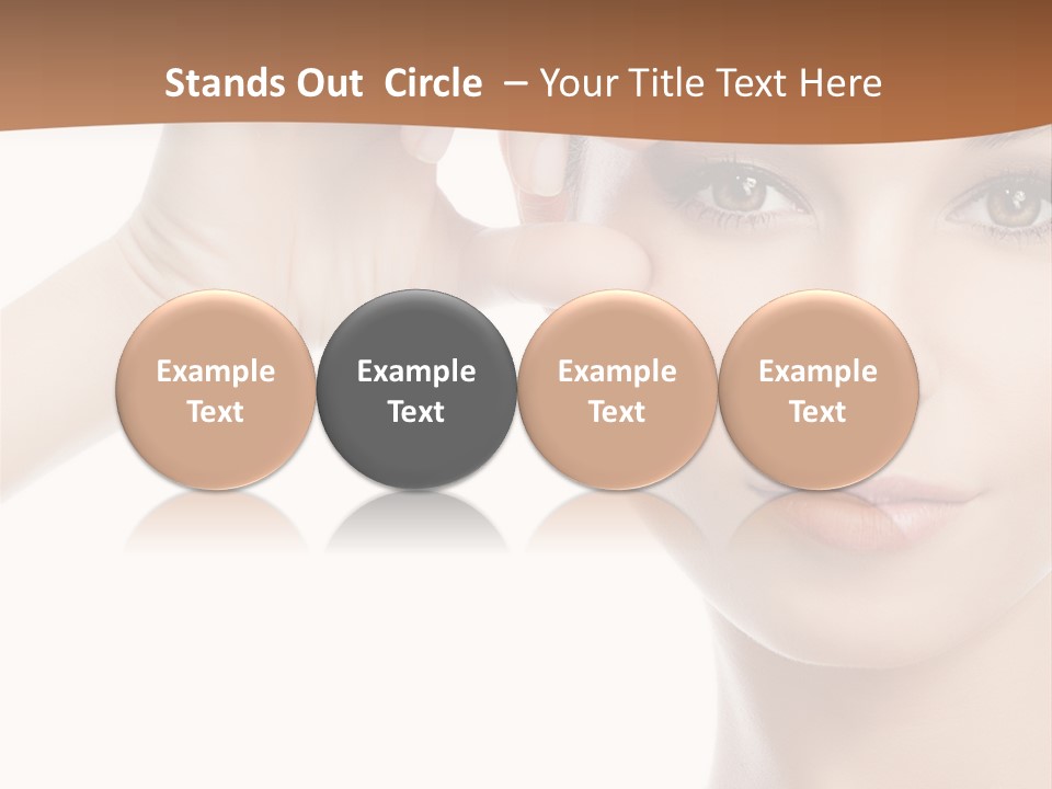 Eyes Person Face PowerPoint Template