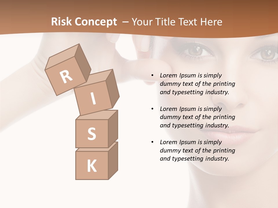 Eyes Person Face PowerPoint Template