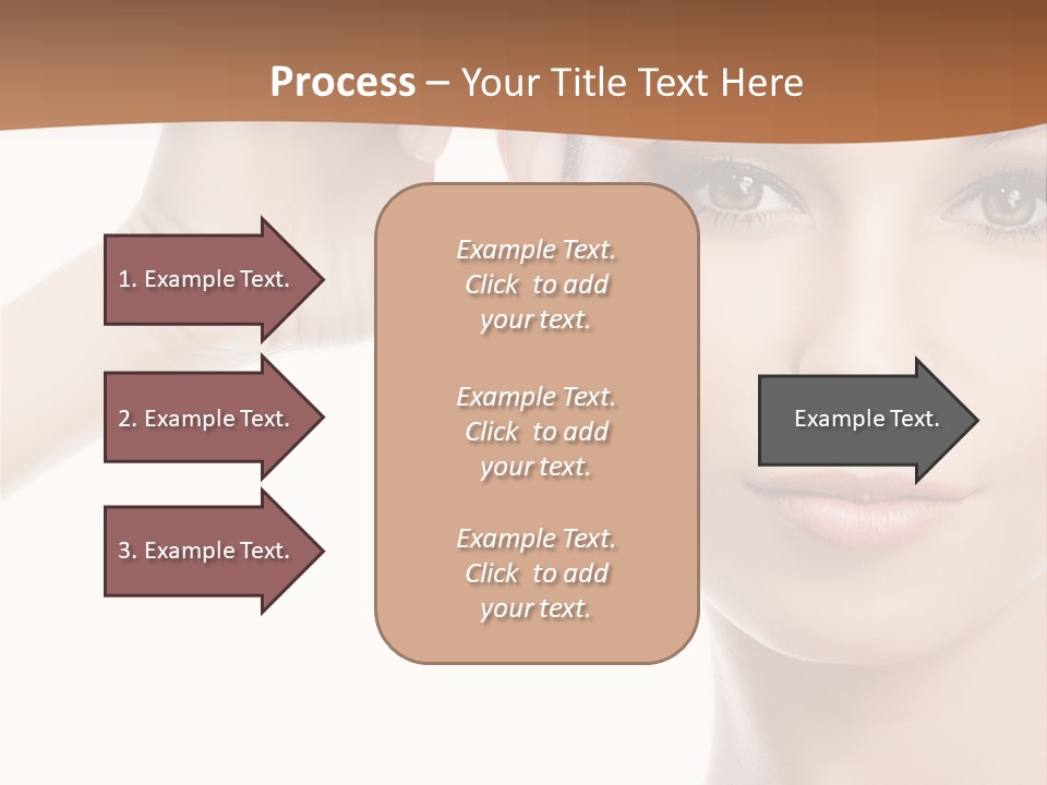 Eyes Person Face PowerPoint Template