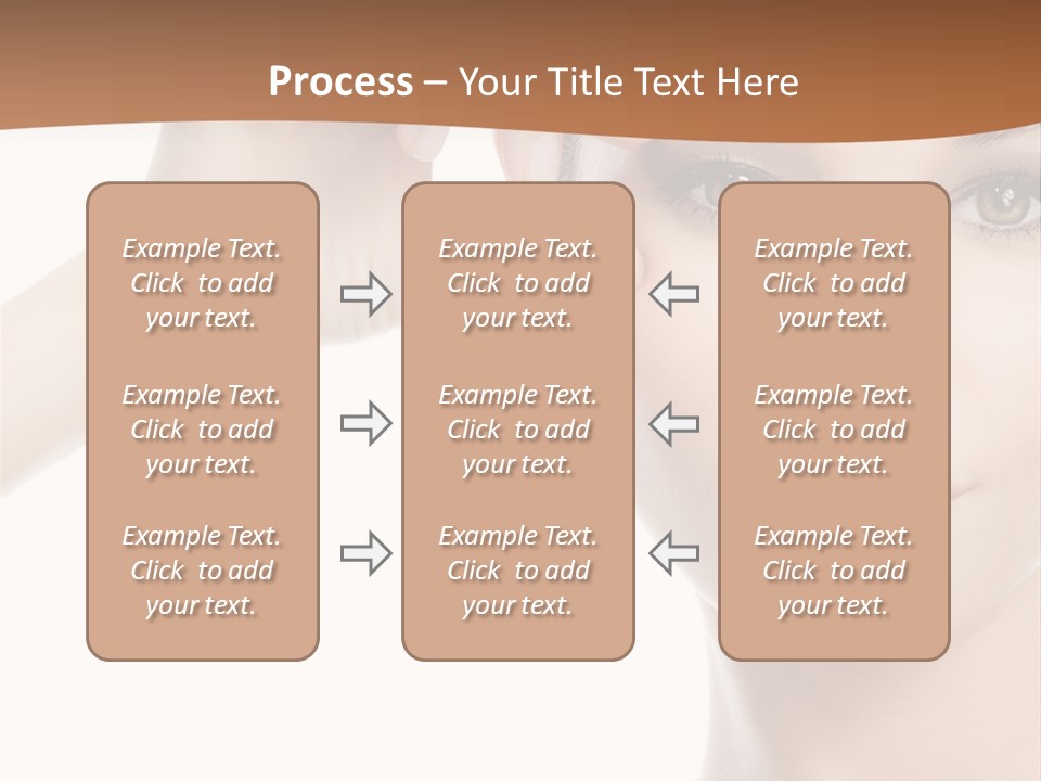 Eyes Person Face PowerPoint Template