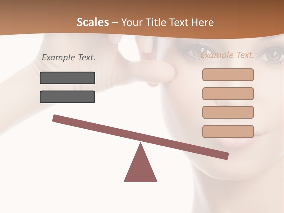 Eyes Person Face PowerPoint Template