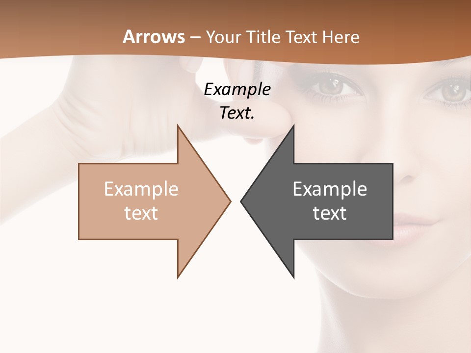 Eyes Person Face PowerPoint Template