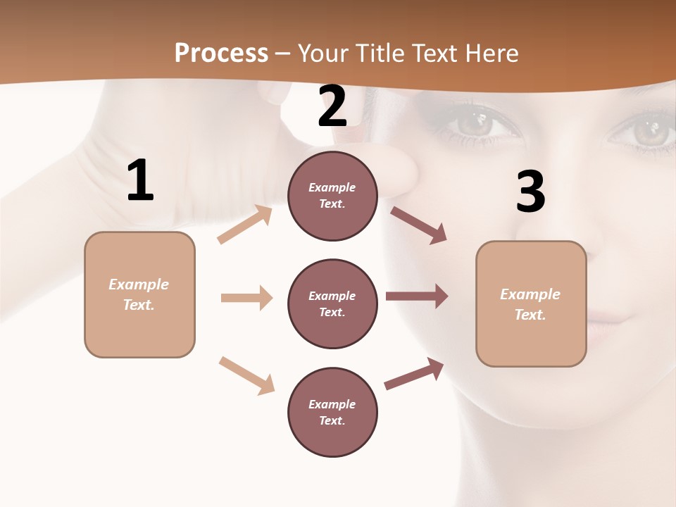 Eyes Person Face PowerPoint Template