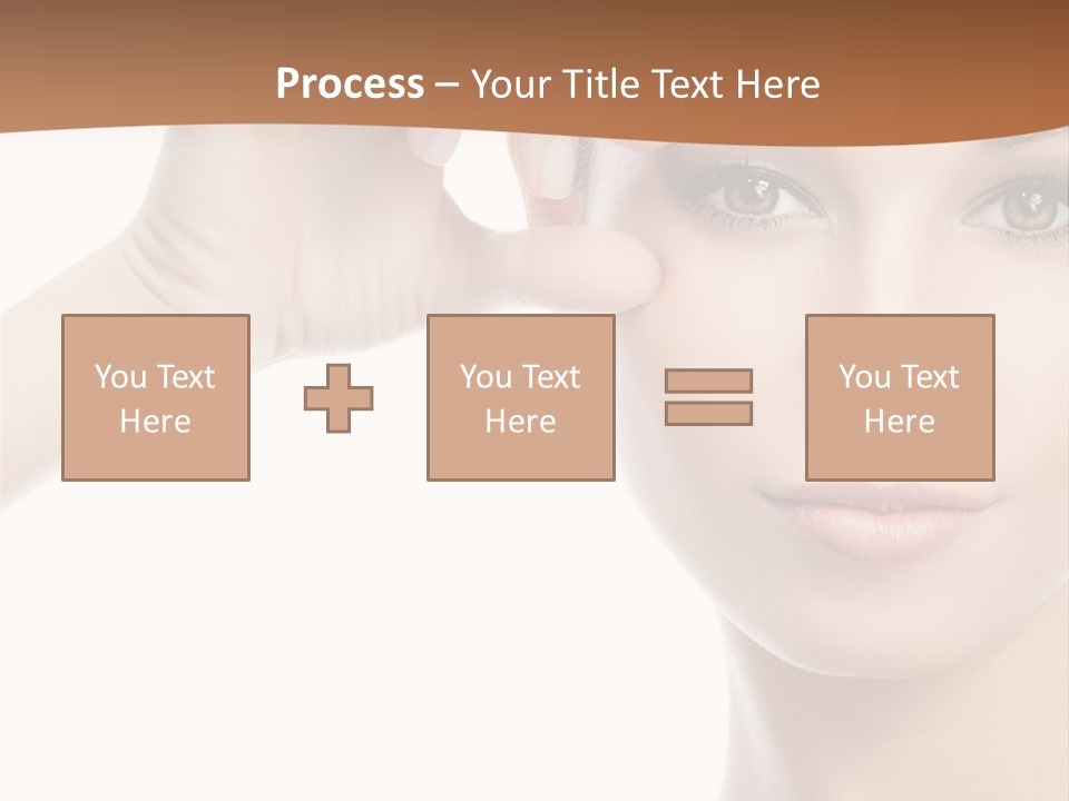 Eyes Person Face PowerPoint Template