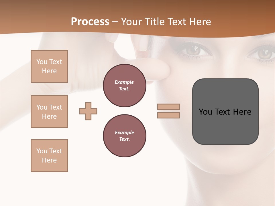 Eyes Person Face PowerPoint Template