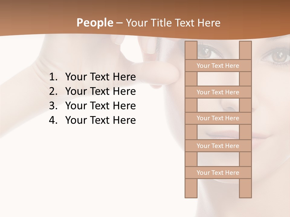 Eyes Person Face PowerPoint Template