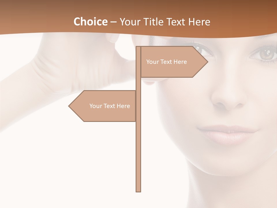 Eyes Person Face PowerPoint Template