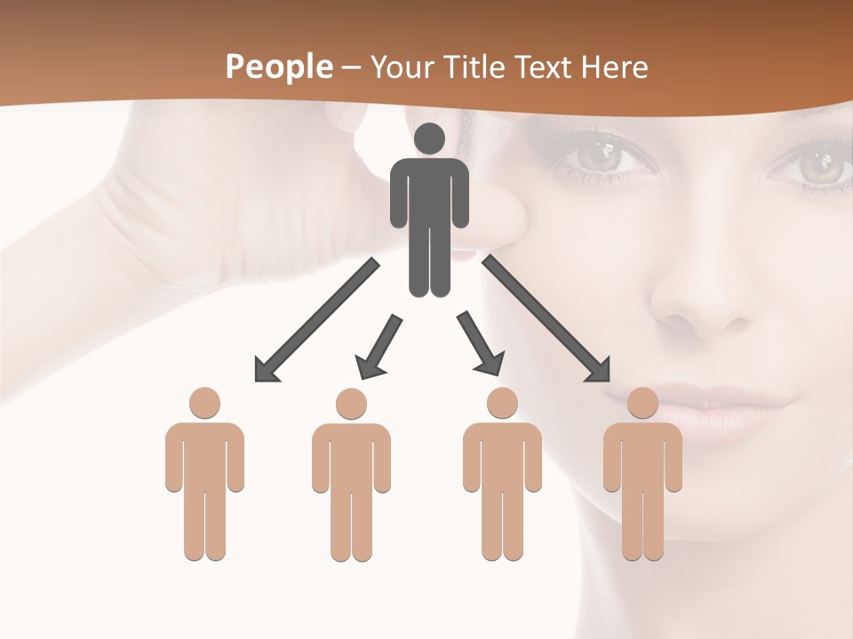 Eyes Person Face PowerPoint Template