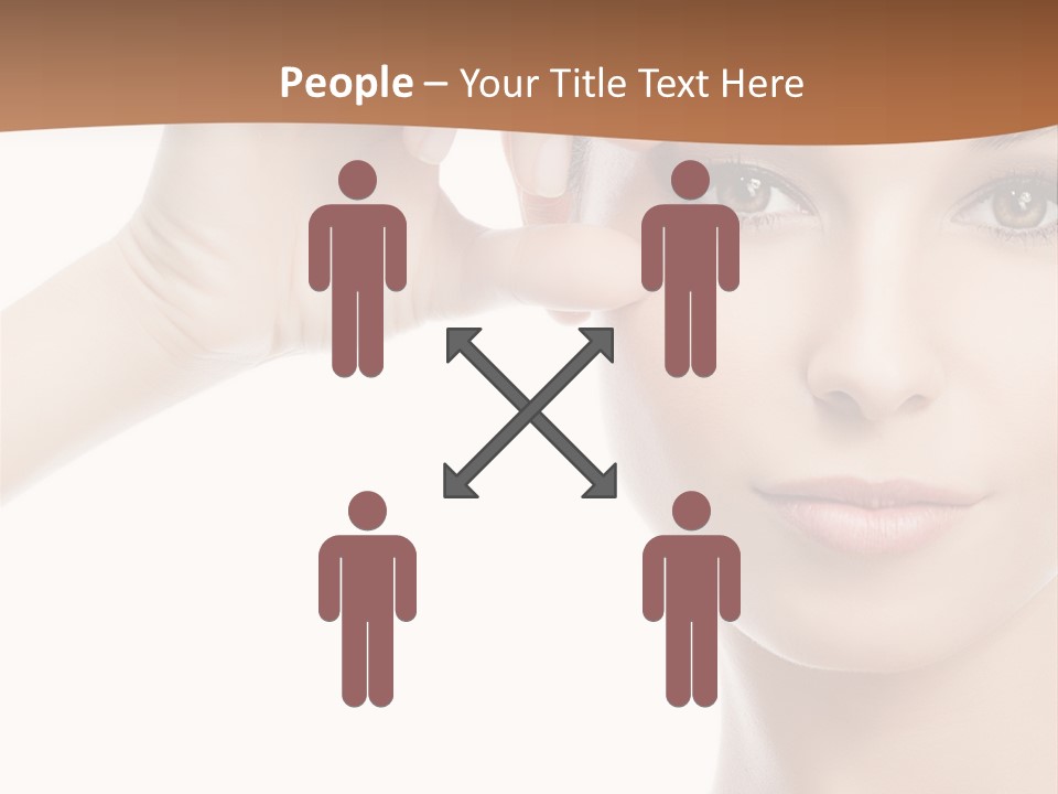 Eyes Person Face PowerPoint Template