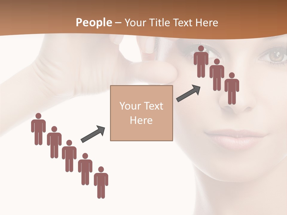 Eyes Person Face PowerPoint Template