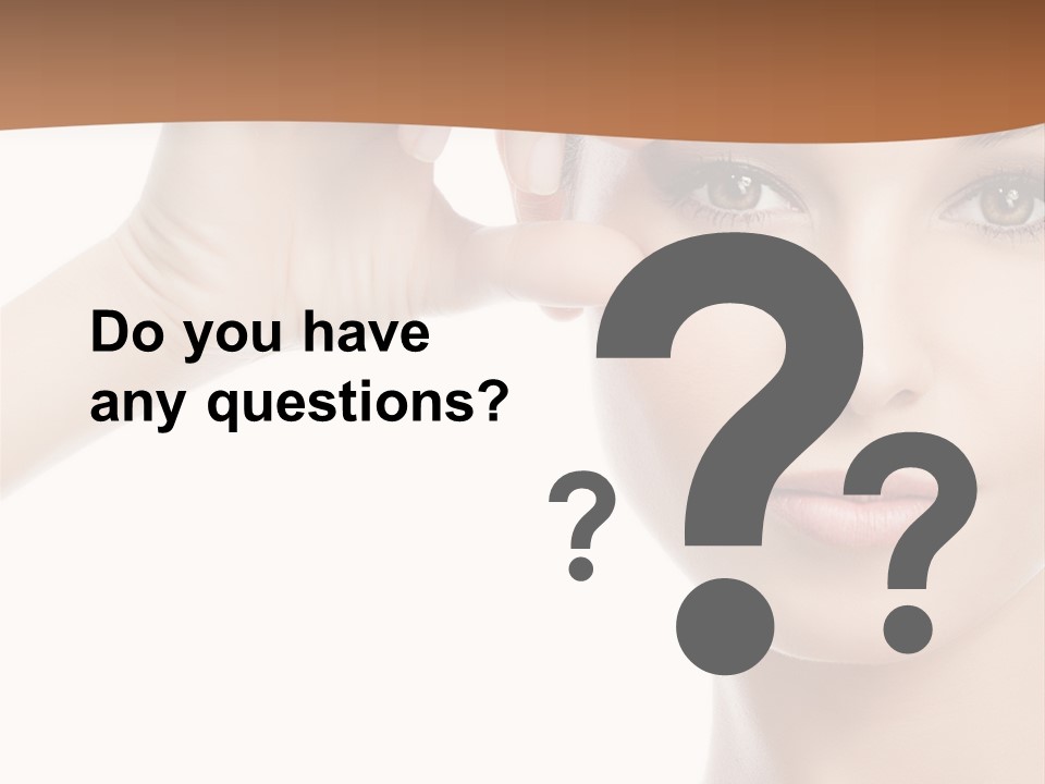 Eyes Person Face PowerPoint Template