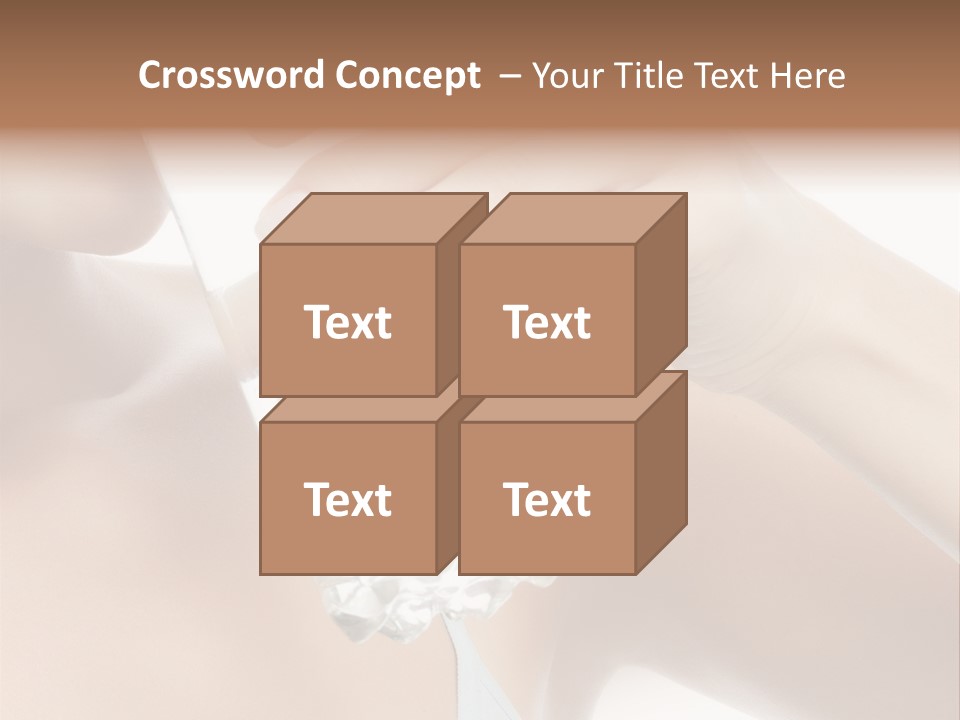 Water Fresh Isolated On White PowerPoint Template