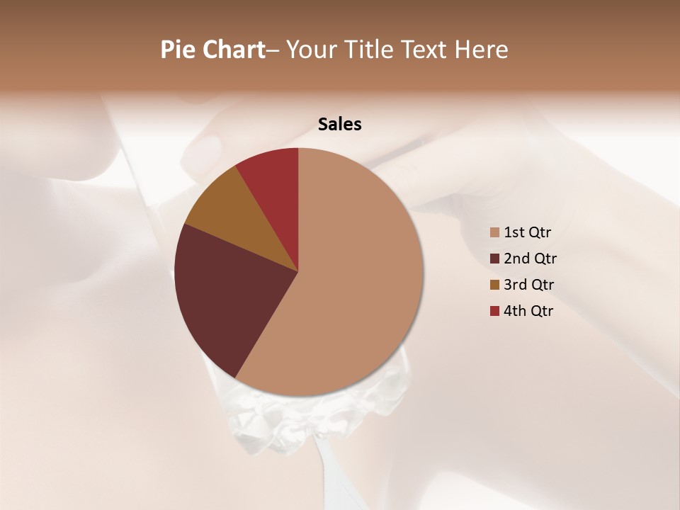 Water Fresh Isolated On White PowerPoint Template