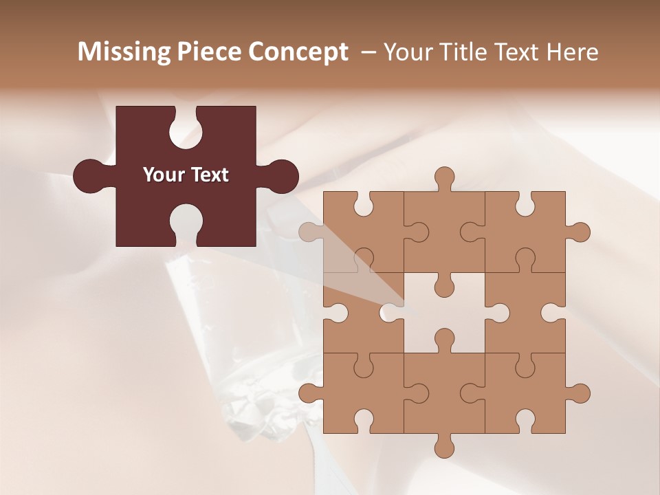 Water Fresh Isolated On White PowerPoint Template