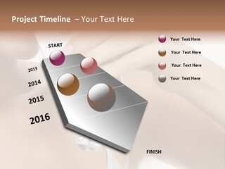 Water Fresh Isolated On White PowerPoint Template