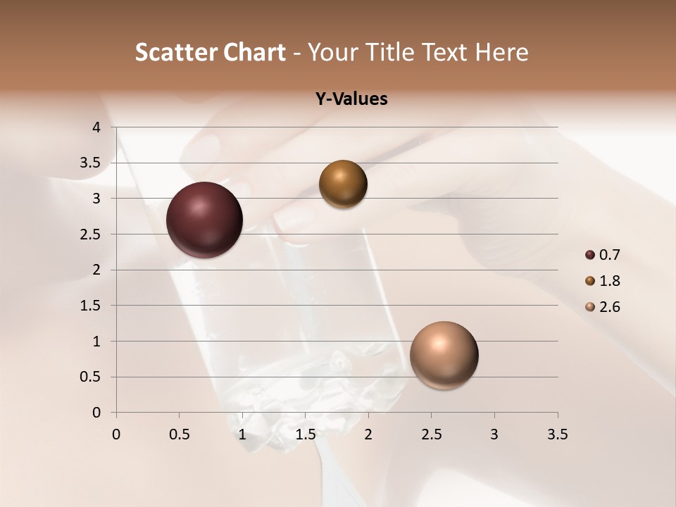 Water Fresh Isolated On White PowerPoint Template