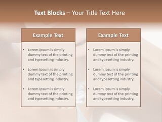 Water Fresh Isolated On White PowerPoint Template