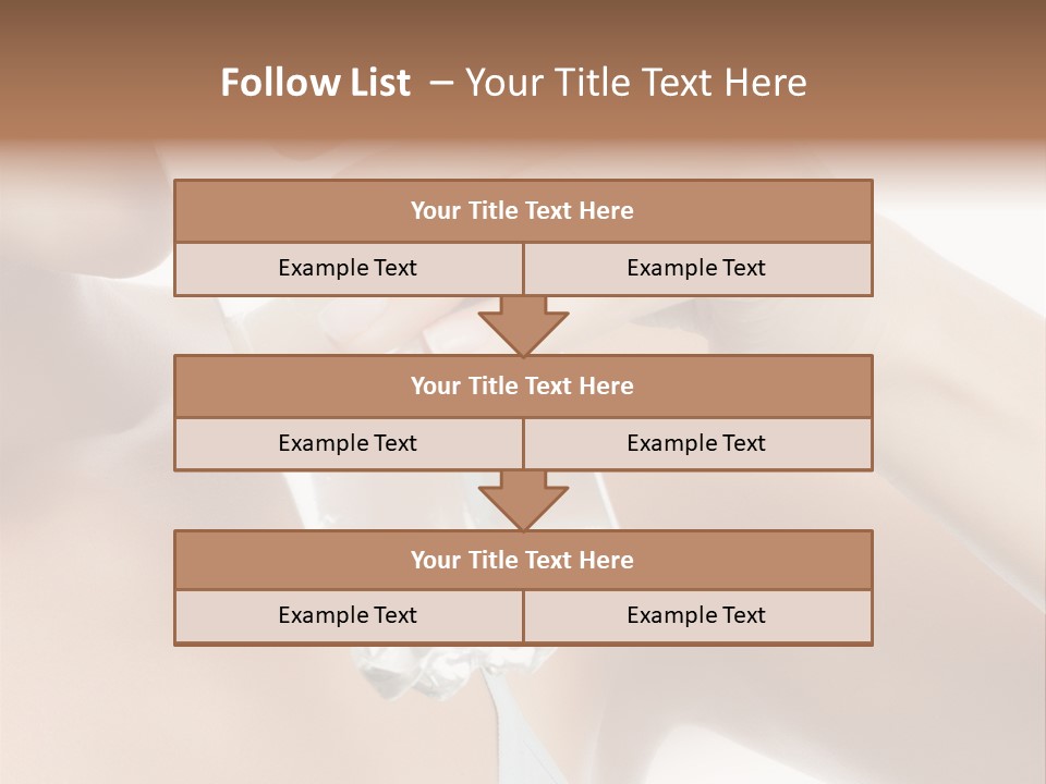 Water Fresh Isolated On White PowerPoint Template