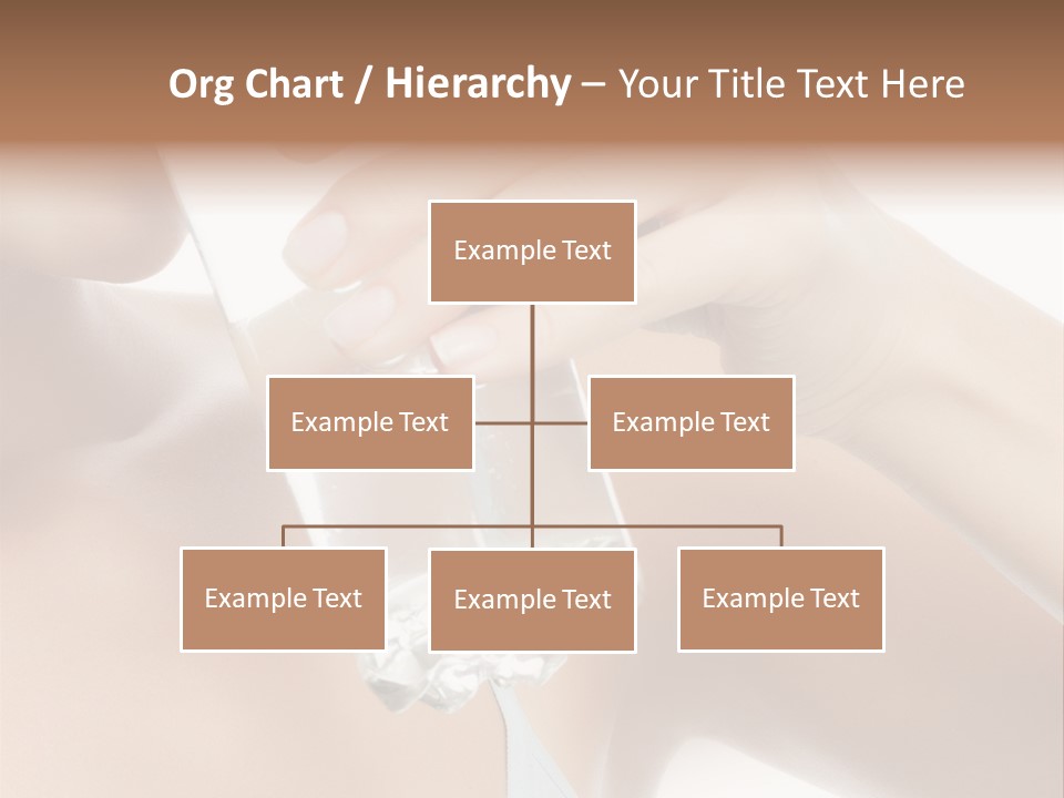 Water Fresh Isolated On White PowerPoint Template