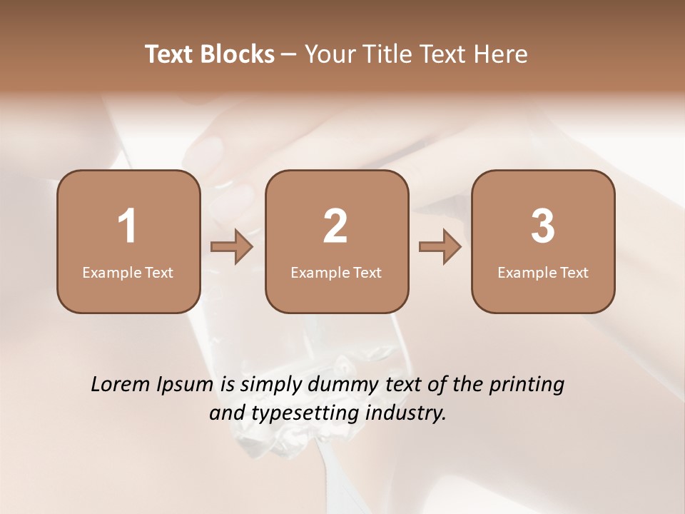 Water Fresh Isolated On White PowerPoint Template