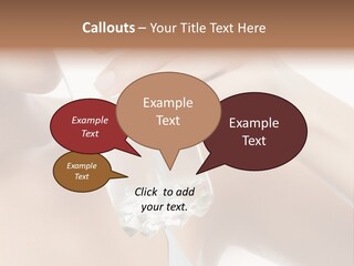 Water Fresh Isolated On White PowerPoint Template