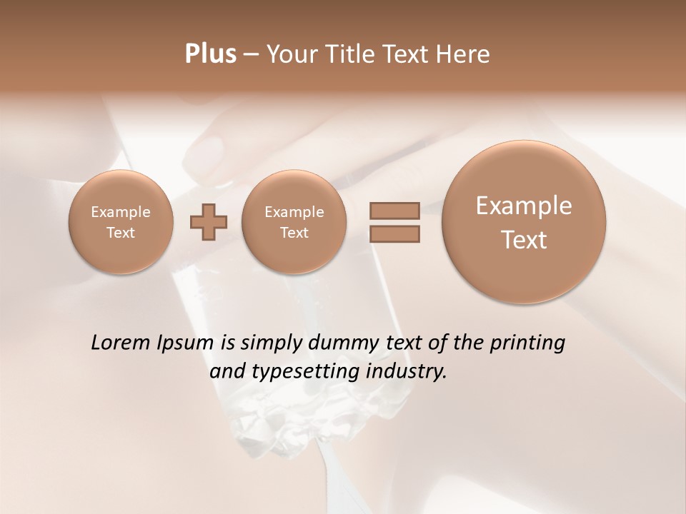 Water Fresh Isolated On White PowerPoint Template