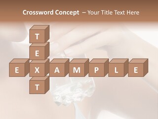 Water Fresh Isolated On White PowerPoint Template