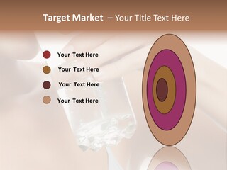 Water Fresh Isolated On White PowerPoint Template