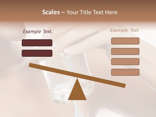 Water Fresh Isolated On White PowerPoint Template