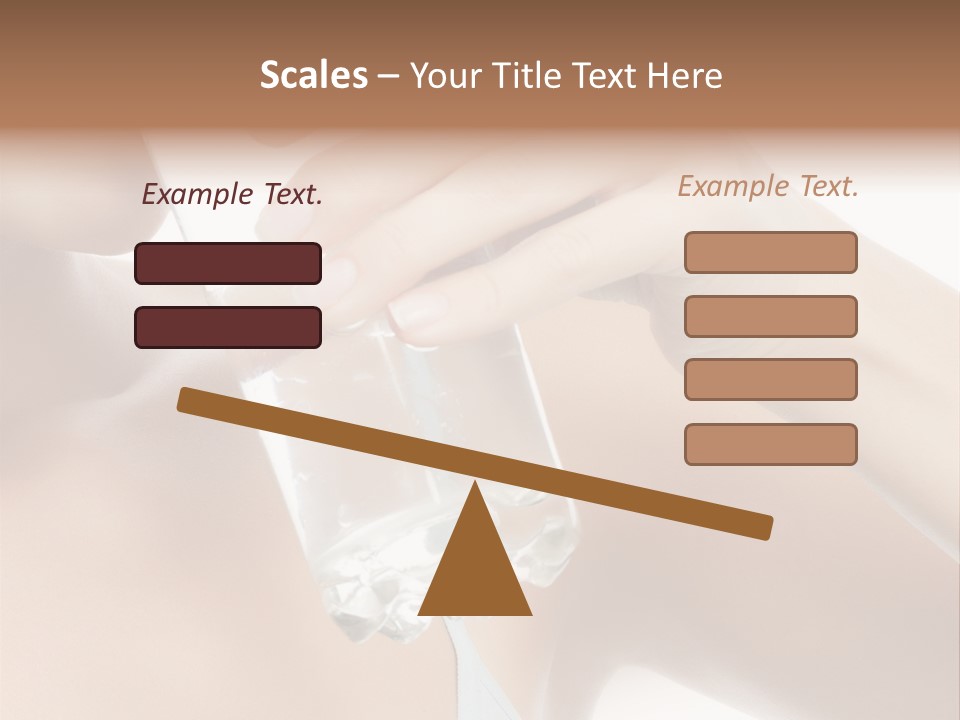 Water Fresh Isolated On White PowerPoint Template