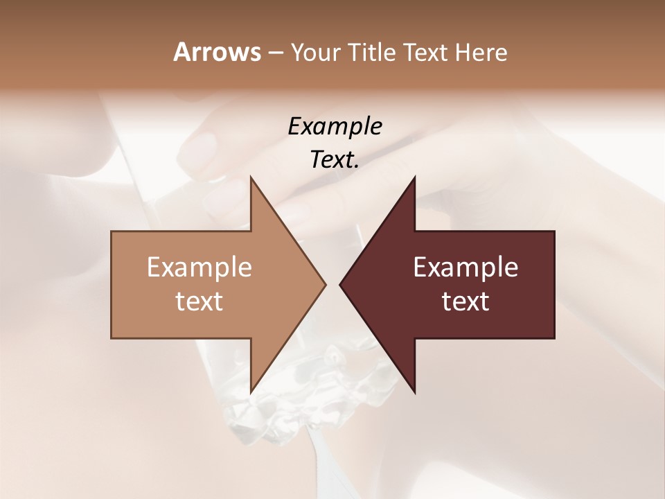 Water Fresh Isolated On White PowerPoint Template