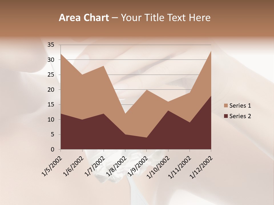 Water Fresh Isolated On White PowerPoint Template
